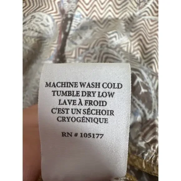 Ulla Johnson Giselle Ruffle Mini Dress Oleander Floral Cotton Womens Sz 6 Yellow - Picture 9 of 10